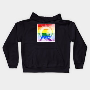 Rainbow Jesus Kids Hoodie